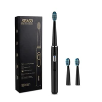 

SEAGO Electric Toothbrush Rechargeable Tooth Brush Waterproof Sonic Toothbrush Whitening SG551 Electric Toothbrush