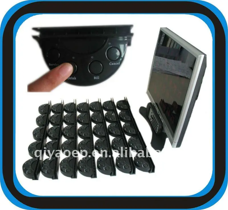 
Restaurant Table Caller ID Box Customer Call To Waiters Paging System Waiter Caller Alert Long Remote Distance Penetrating Walls 