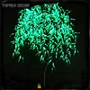 OEM led light up event decoration garden landscaping artificial weeping willow tree