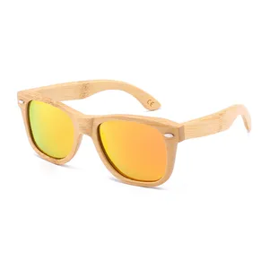 New products 2019 polarized bamboo sun glasses,unisex sunglasses