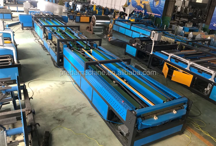 Direct manufacturer rectangular auto duct production line 5 linear shape most reliable quality and great reputation globally!