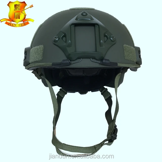 
Army Green FAST Ops Core Military Army Law Enforcement Police Level IIIA 9mm .44 Mag Combat Tactical Aramid Ballistic Helmet 