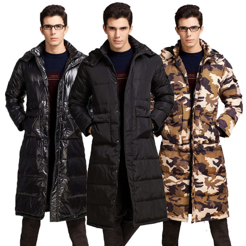 Удлиненные куртки мужские зимние