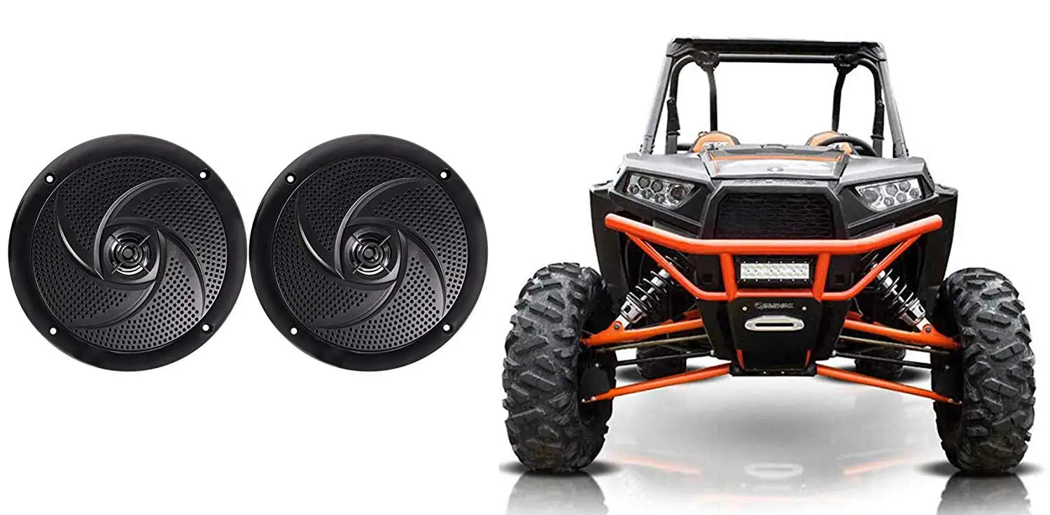 waterproof speakers for utv