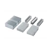 Big aluminum extrusion heat sinks with anodization 30 cm height