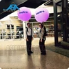 Inflatable Night Light Backpack Balloon / inflatable Walking Led Light Backpack
