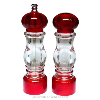 salt shaker and pepper grinder set