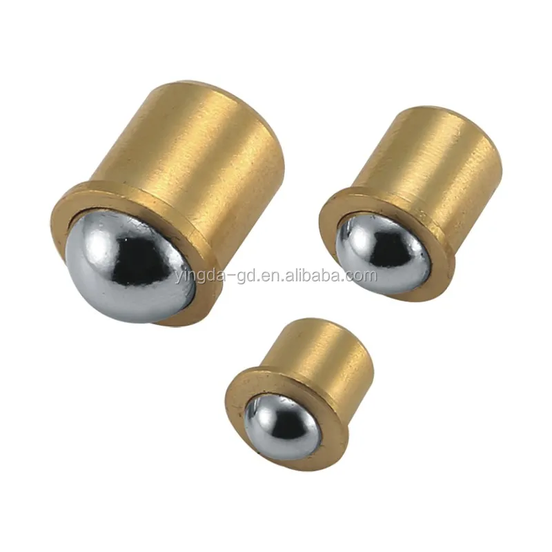 Wearresistance Spring Touch Brass Closet Door Closer Ball Bearing Door