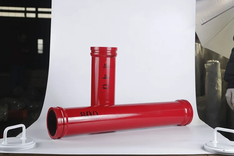 Dn100 Dn125 St52 Concrete Pump Pipe Seamless Delivery Pipe For Concrete