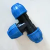Factory supply hdpe / pp compression fittings equal coupling reducer