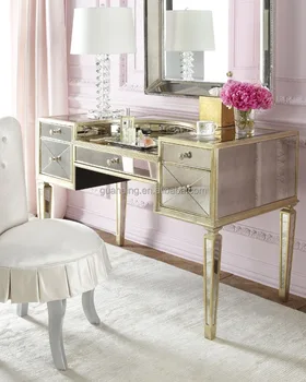 Verwonderend modern bedroom console dresser/dressing/make up table with mirrors FX-65