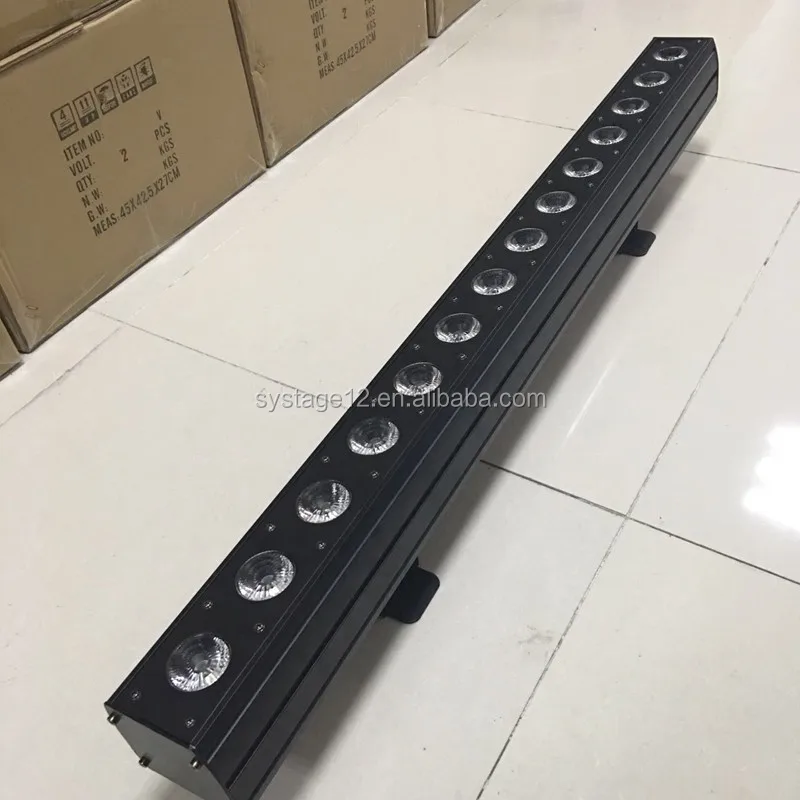 

SY indoor led wall washer lighting 14X15W RGBWA+UV 6in1 PIXEL BAR stage dj light, 4in1 rgbw