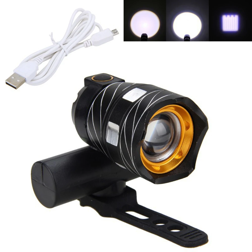 

New design Bicycle Headlight USB Rechargeable Bike Light Set Bicycle Front Light