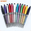 Elegant diamond crystal metal touch screen stylus pen for smart phone and all other touch screen device