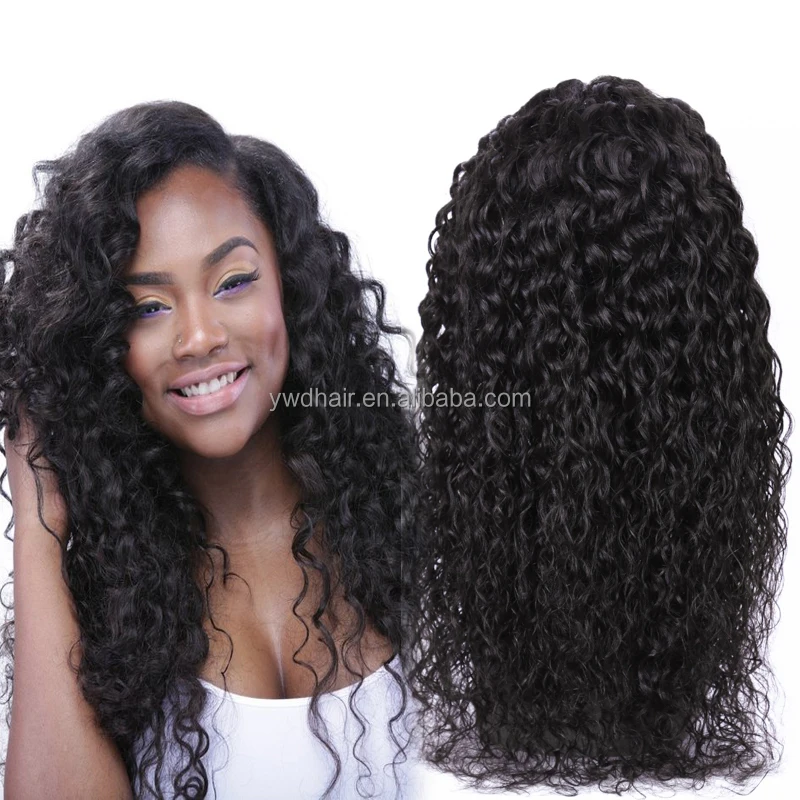 

glueless deep curly brazilian front lace wigs 7a cheap women's wigs anywhere part front fuill lace free shipping