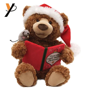 christmas plush musical toys