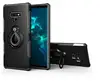 Dual Layer Magnetic 360 Rotating Ring Grip Holder Stand Metal Patch Shock-Absorption Hard PC & Soft TPU for samsung note 9