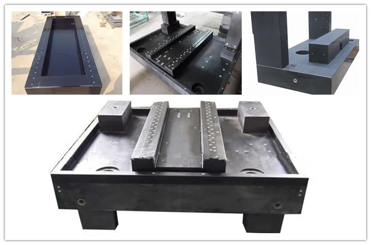 High Precision Granite Beam Granite Cmm Mechanical Component With Low ...