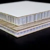 recyclable plastic honeycomb core in table of kitchen or bar marble counter