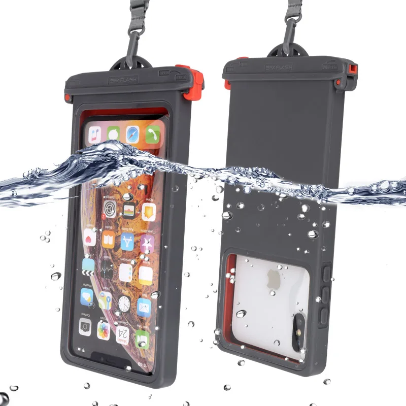 

New Style Waterproof for Mobile Phone Case Custom Waterproof Cell Phone Case Wholesale Waterproof Phone Case, Black, green, gray, pink