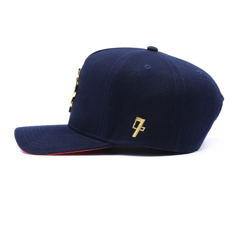 
Small minimum order brand quality customized high frequency logo curved brim baseball cap hat 