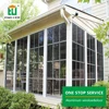 factory shop order online garden courtyard aluminium windows for african market powder coating aluminum porch windows
