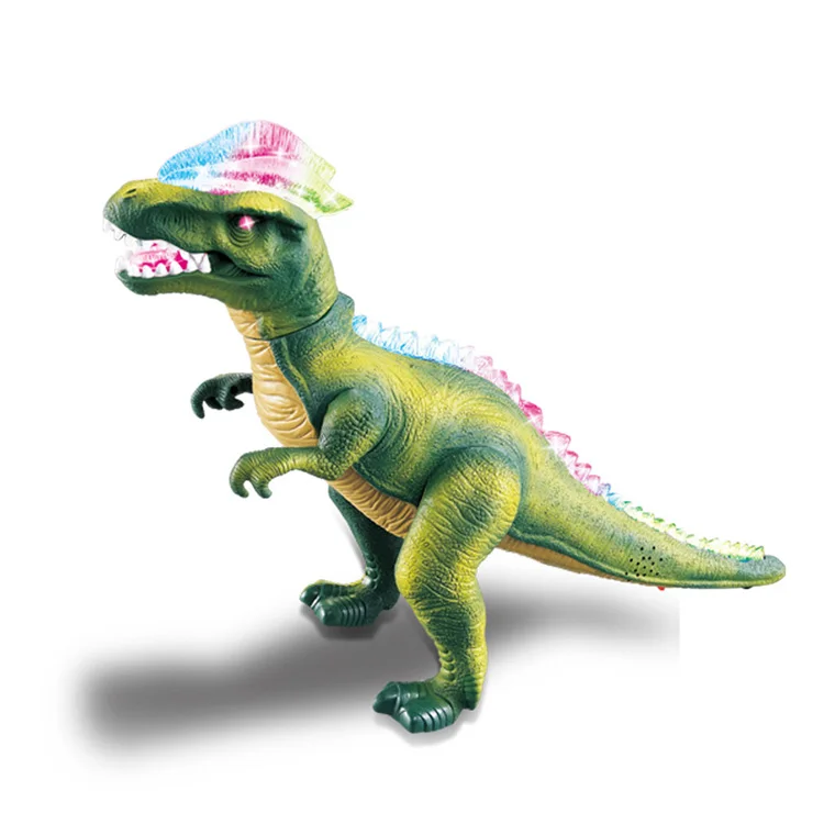 儿童塑料玩具 b/o 遥控恐龙与光