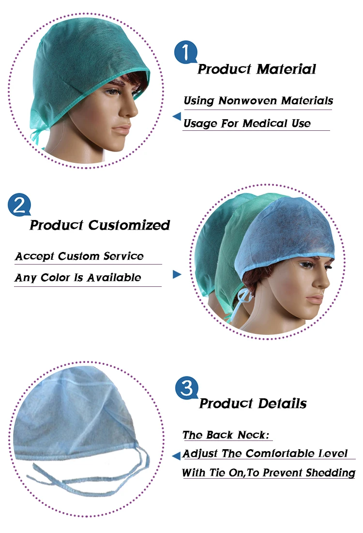 disposable nurse cap