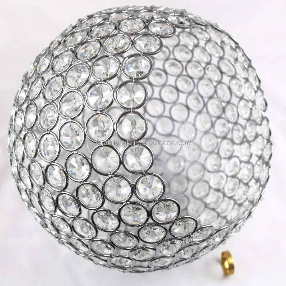 Droplets Ceiling Pendant Light Shade Jewel Ball Chrome Crystal