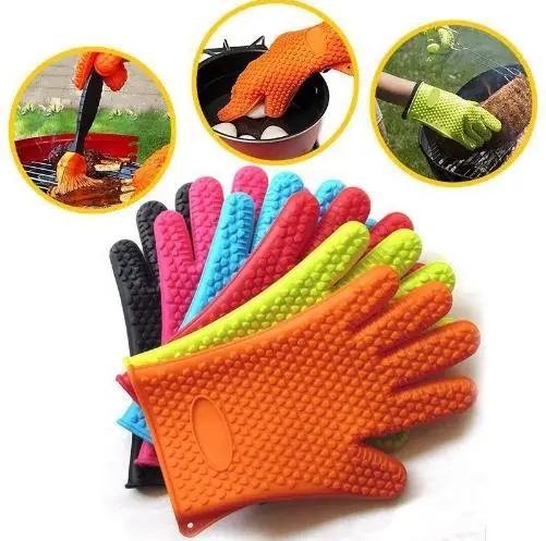 

Hot-selling Non-stick Durable Resistant Silicone Oven Gloves
