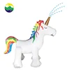 LC Rainbow Arch Sprinkler Summer Large Rainbow Cloud Unicorn Backyard Lawn Archway Outdoor Inflatable Water Spray Toy for Kids