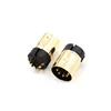 High quality Digital interface gold plated 4 6 7 8 13 pin mini din jack male connector