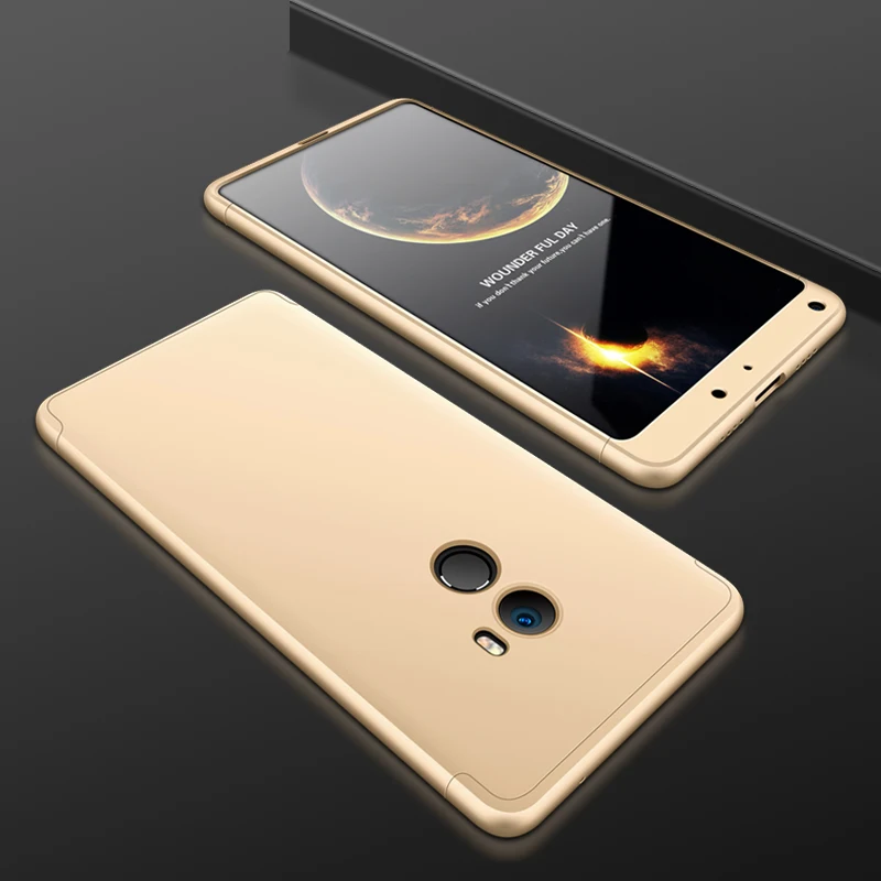 2018 hot sell 360 cover Removable 3in1 Hard PC Shield Back Cover Case for Xiaomi Mix 2 phone cases