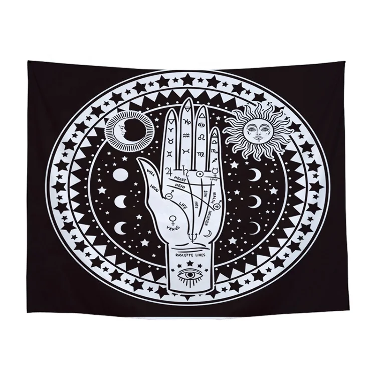 
Good quality sales promotion tapestry support custom bohemia India mandala wall tapestry 