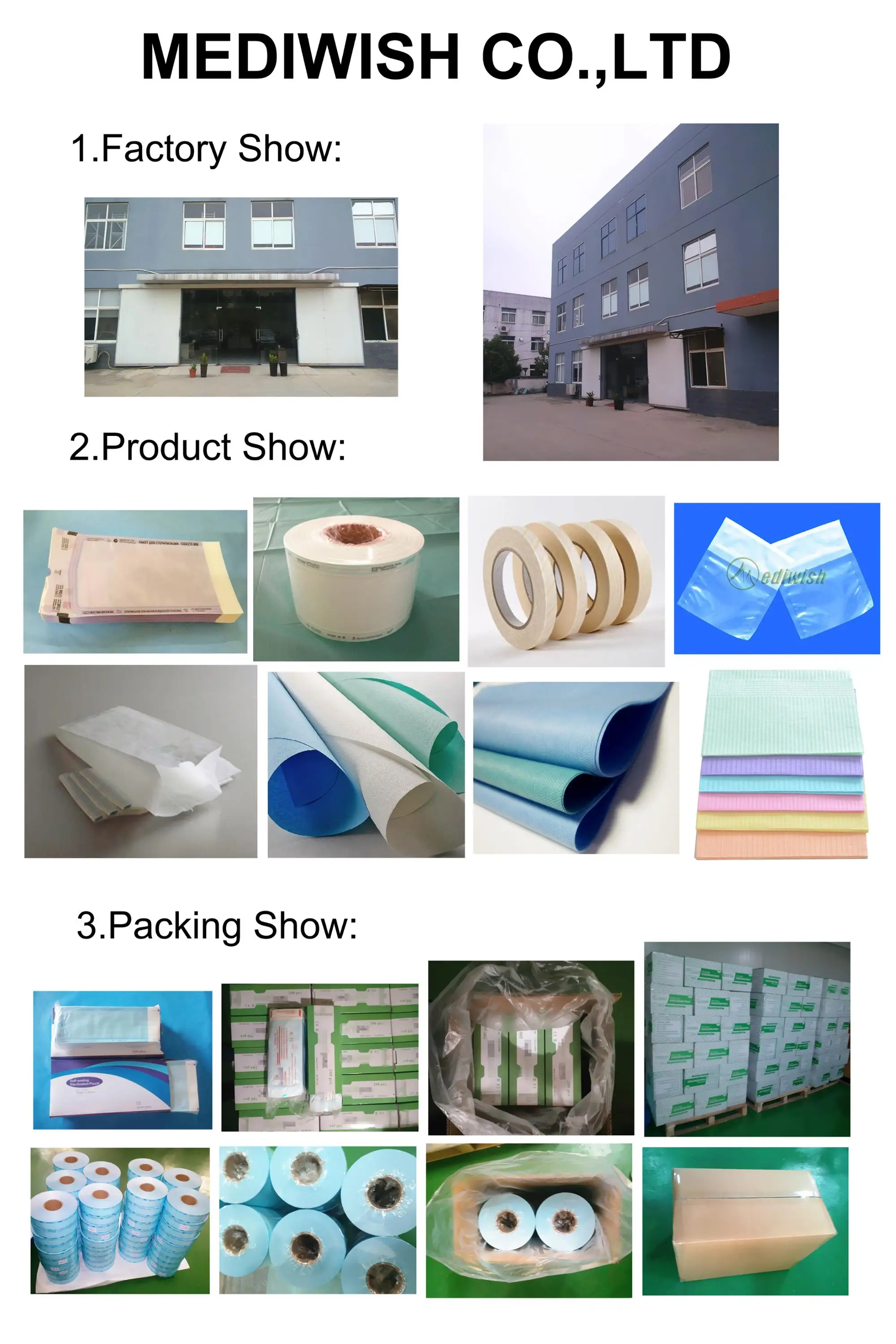 Hospital paper sterilization bag hot dry air