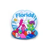 Florida 3D epoxy Mermaid shell design souvenir rubber soft PVC fridge magnets