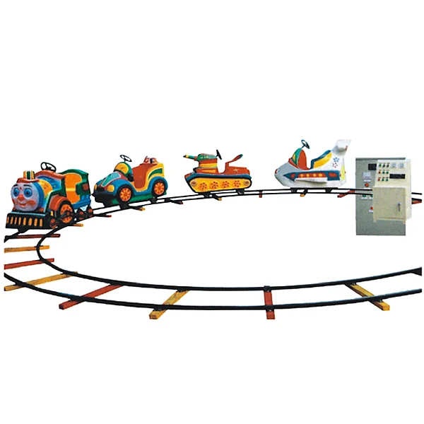 

Shopping Mall Kids Ride Amusement Park Rides Track Electric Track Train Riding, Customized