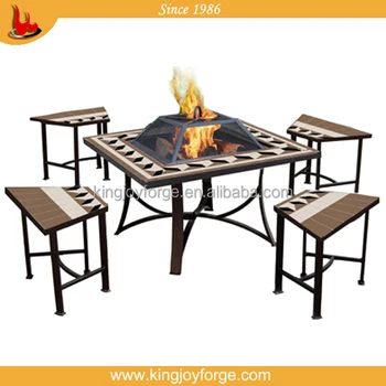 Kingjoy Gartentisch Feuerstelle Eingerichtet Terrasse Mobel Outdoor Feuerstelle Tisch Kohlebecken Buy Royal Garden Gartenmobel Tisch Im Freien Feuerstelle Eingerichtet Garten Grill Product On Alibaba Com