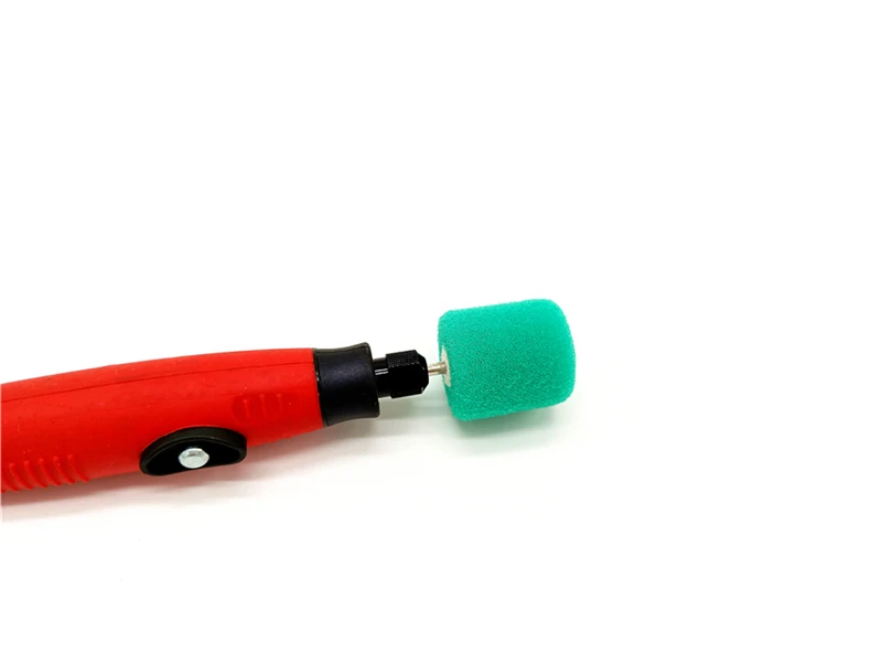 Uso con el taladro de potencia Rockyin 1PCS espuma de pulido en forma de cono pulidoras de rat/ón for ruedas