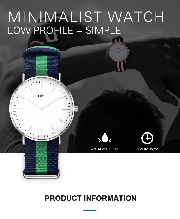 2019 Newest Free Sample Women Watch Waterproof Girl Watch Brand