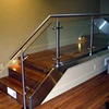 stainless steel square pipe railing design