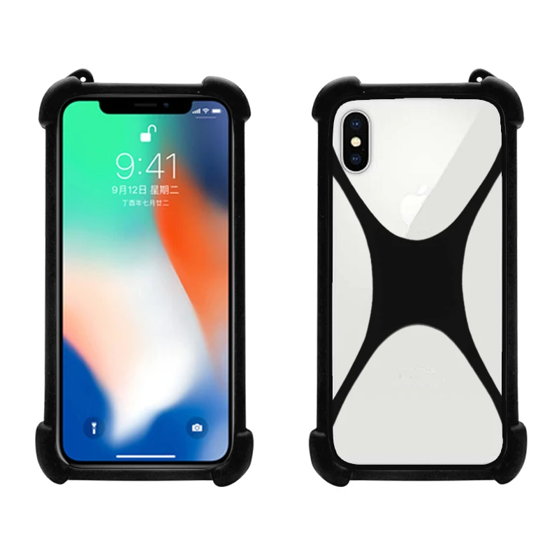 silicone universal phone case for cell phones