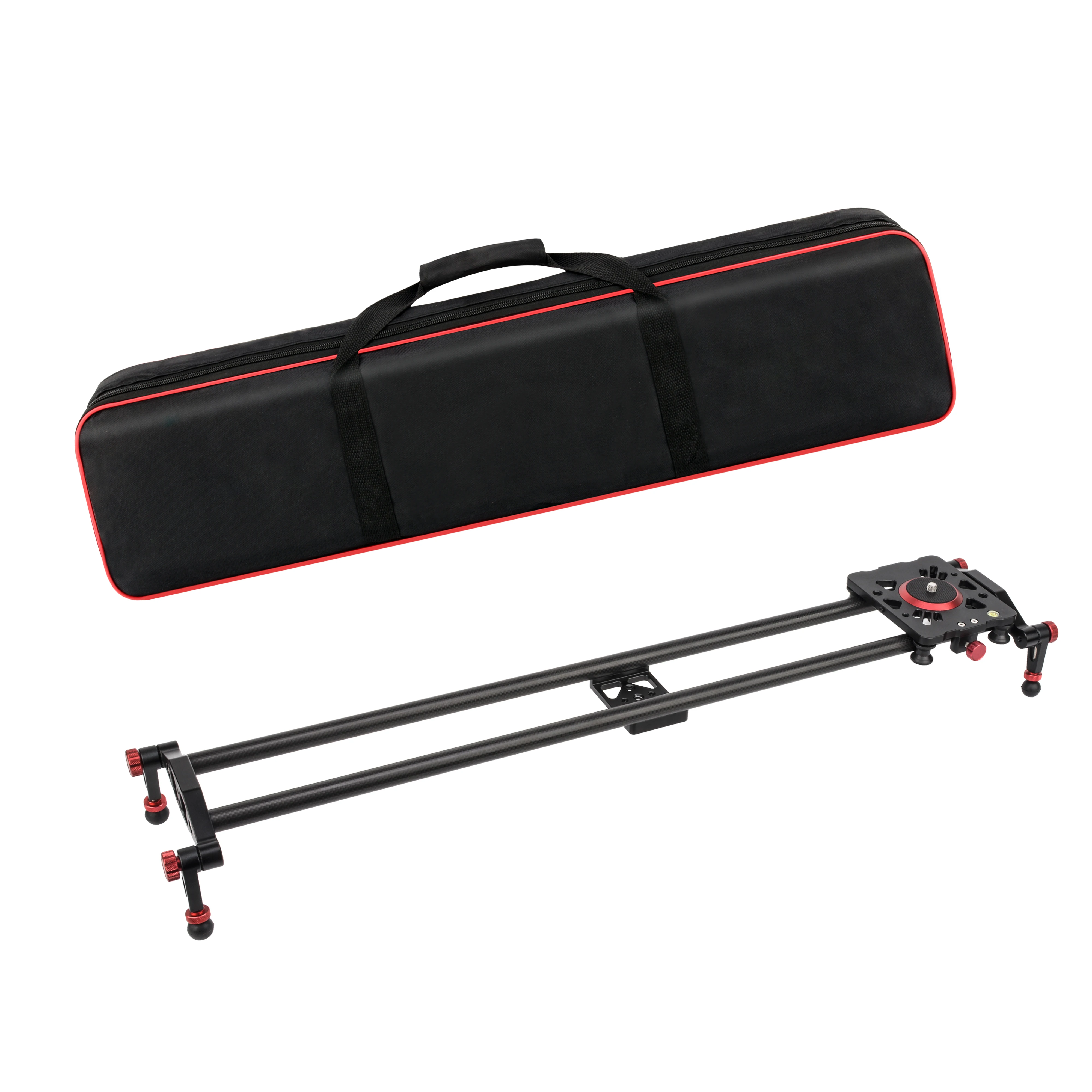 

Portable camera dolly dslr Carbon fiber slider camera sliding track, Black