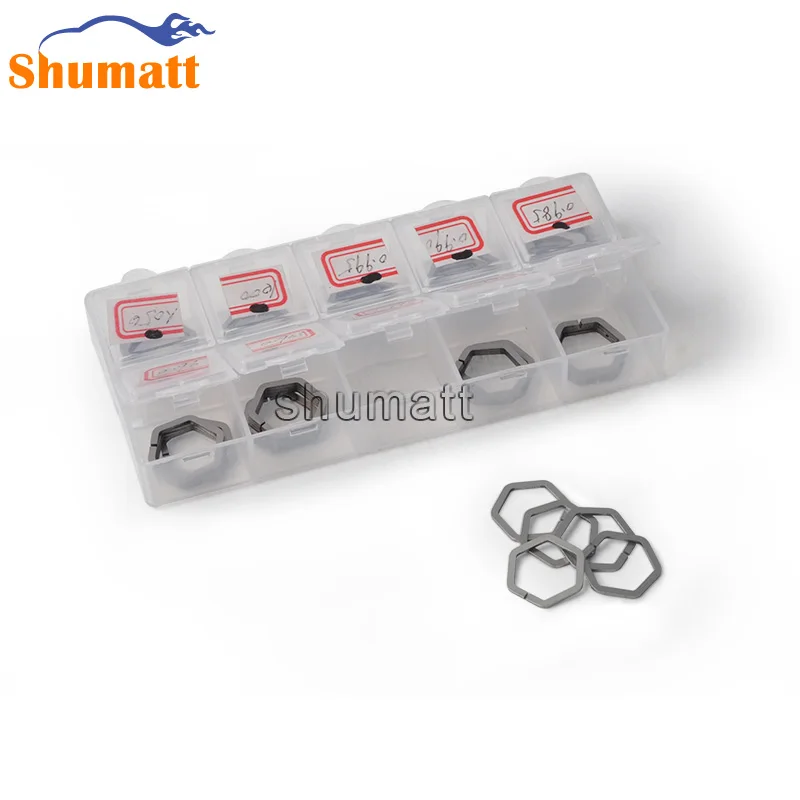 

Common Rail Diesel Spare Parts Piezo Injector Washer Shims for Fuel Injector Valve Adjust Shim