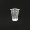 Nice quality disposable 12oz clear PP hot/cold drink plastic cups with dome lid