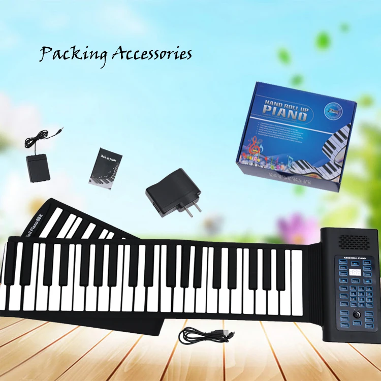 

Bora 2017 new digital piano china price electric piano, Black/white