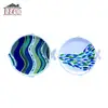 Coastal Nautical Plastic Melamine Fish Serving Dish