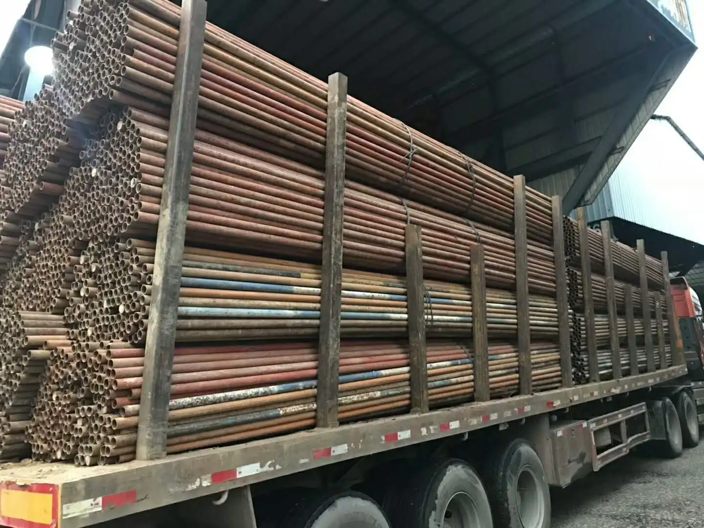 Carbon Steelpipes 2nd Hand Tubes Used Scaffold Couplers Used