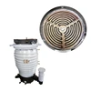 JK vacuum system oil diffusion pump system consist of oil diffusion pump and rotary vane pump
