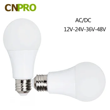 Ac/dc 12v 24v 36v 48v 60v E26 E27 B22 4000k 5000k 6000k Led Bulb Light ...